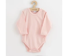 New Baby Classic II kūdikio bodis, šviesiai rožinis, dydis 56 (0-3 mėn.)