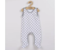 New Baby Classic II pilki glaustinukai su žvaigždutėmis, dydis 56 (0-3 mėn.)