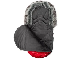 New Baby Luxury Fuzzy raudonas kailinis paltukas