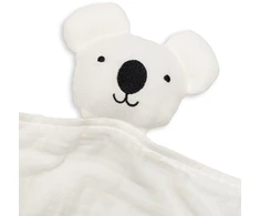 Dėlionė New Baby muslininis minkštas žaislas Koala baltas