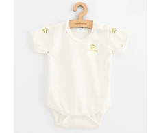 New Baby Olives trumpomis rankovėmis ekologiškos medvilnės kūdikių bodis