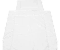 New Baby prabangus mikropluošto užpildas pagalvei ir antklodei 100x135 cm, balta
