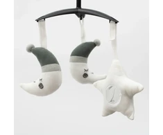 New Baby supama kėdė Snuggle juoda