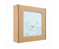 New Baby Sweet Bear nėščiųjų rinkinys mėlynas, dydis 56 (0-3 mėn.)