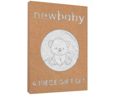 New Baby Sweet Bear pilkas nėščiųjų rinkinys, dydis 62 (3-6 mėn.)