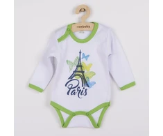 New Baby Towns žalias bodis ilgomis rankovėmis, dydis 62 (3-6 mėn.)