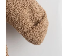 New Baby Vaikiškas žieminis kombinezonas be pėdučių rudas 86 (12-18 mėn)