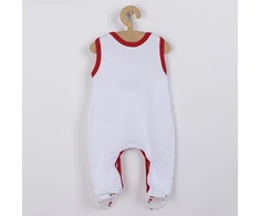 New Baby vyšnių medvilniniai šliaužtinukai, dydis 80 (9-12 mėn.)