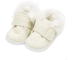 New Baby žieminiai batukai 0-3 mėn., smėlio spalvos, dydis 0-3 mėn.