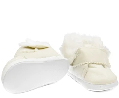 New Baby žieminiai batukai 3-6 mėn., smėlio spalvos, dydis 3-6 mėn.