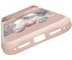 NIMMY dėklas GENTLE PETS SERIES DOG, suderinamas su MagSafe, skirtas IPHONE 18 Pro Max/17 Pro Max rožinė