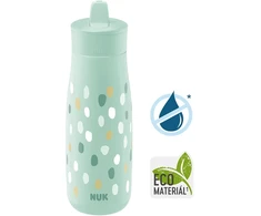 NUK Mini-Me Flip 2-in-1 kūdikio buteliukas, 450 ml, žalias