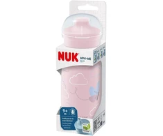 NUK Mini-Me PP gertuvė su snapeliu rožinė