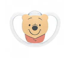 NUK Perfect Match Air čiulptukas Disney Bear 6-18 mėn., baltas