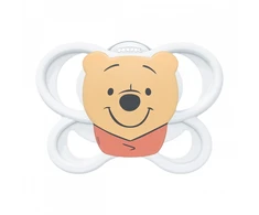 NUK Perfect Match Air čiulptukas Disney Bear Pú 0–6 mėn baltas