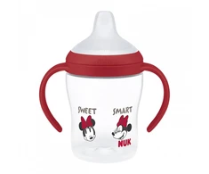 NUK Perfect Match mokomasis kūdikio buteliukas DISNEY Minnie raudonas 150 ml