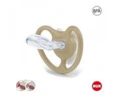 NUK Perfect Match oro čiulptukas Disney Mickey Mouse, silikoninis, 0–6 mėn., raudonas