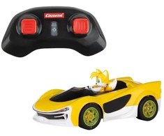 Nuotoliniu būdu valdomas automobilis Carrera Sonic Racing Crossworlds – Tails 2,4GHz