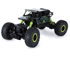 HB Radijos bangomis valdomas visureigis - džipas, Rock Crawler 2.4GHz 1:18, juoda/žalia
