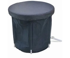 Oem Foldable portable inflatable bathtub 75 x 75 cm juodas