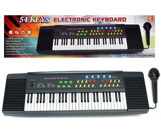 Organkai, pianinas, klaviatūra su mikrofonu, 50 cm