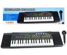 Organkai, pianinas, klaviatūra su mikrofonu, 37 klavišai