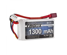 Paketas Redox LiPo 11,1V 1300mAh 20C