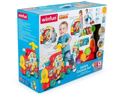 Pasivažinėjimo traukinukas DUMEL 4 in 1