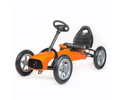 Pedalinis triratukas Baby Mix Buggy oranžinis