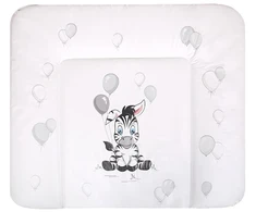 Persirengimo kilimėlis New Baby Zebra baltas 85x70 cm
