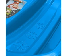 Plastikinis rogučių su atlošu ir stabdžiais Baby Mix SPEED BOB mėlynas