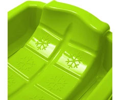 Plastikinis rogučių su stabdžiais Baby Mix KAROL žalias