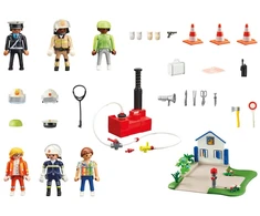 Playmobil My Figures gelbėjimo figūrėlės kaladėlėms 120 vienetų