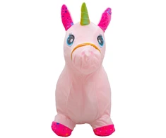 Pliušinis šokinėjantis arkliukas su garsais Baby Mix Unicorn