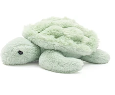 Pliušinis vėžlys žaislas kūdikiui Baby Mix, 26 cm, žalias