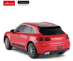 Porsche Macan Turbo mastelio 1:24 Rastar 71800 raudonas valdomas automobilis