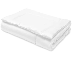 Prabangus New Baby mikropluošto užpildas pagalvei ir antklodei 90 x 120 cm, balta
