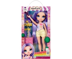 Rainbow High įėjimo mados lėlė Violetė 547563-EUC