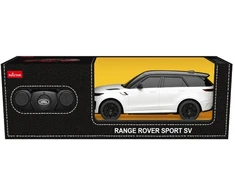 Range Rover Sport SV R/C mastelis 1:24 Rastar 10270 valdomas baltas automobilis