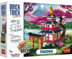 Rankdarbių rinkinys kelioninė pagoda M Brick Trick Trefl