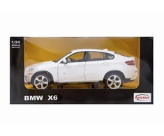Rastar BMW X6 41500 1:24 baltas