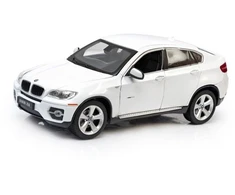 Rastar BMW X6 41500 1:24 baltas