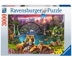 Ravensburger 3000 dalių dėlionė Tigrai rojuje 16719