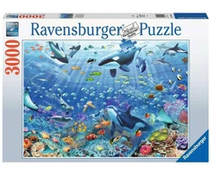 Ravensburger 3000 dalių spalvinga povandeninio pasaulio dėlionė 17444