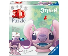 Ravensburger 3D dėlionė Disney Stitch Kula Angel su ausimis