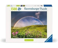 Ravensburger Dėlionė 1500 vnt. - Vaivorykštė virš pievos