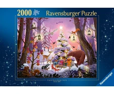 Ravensburger Dėlionė 2000 vnt. - Kalėdos miške