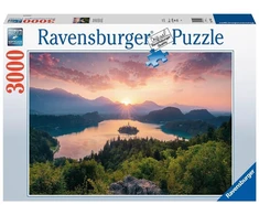 Ravensburger Dėlionė 3000 vnt. - Bledo ežeras Slovėnija