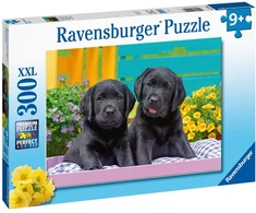 Ravensburger Dėlionė 300 vnt. - Maži lambradorai