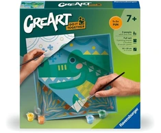 Ravensburger Tapyba pagal numerius CreArt Do it together Krokodilas